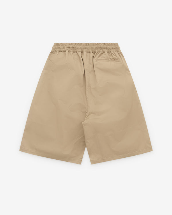 Willy Chavarria - Men's Orale Elasticated Short - (Travertine)