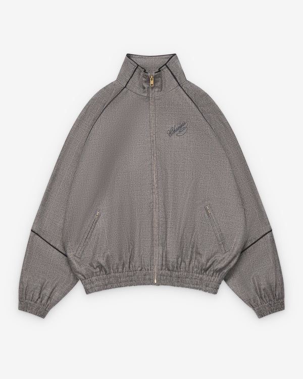 Willy Chavarria - Women's Ruff Rider Track Jacket - (Brown/Grey)