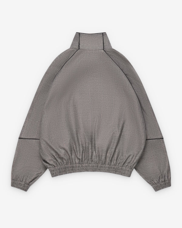 Willy Chavarria - Women's Ruff Rider Track Jacket - (Brown/Grey)