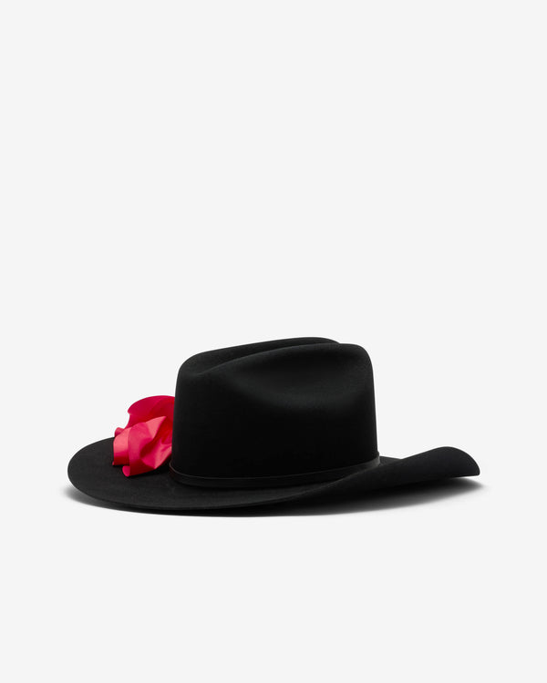 Willy Chavarria - Men's Flower Hat - (Black)
