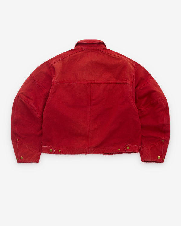 Willy Chavarria - Men's Stockton Work Jacket - (Red)