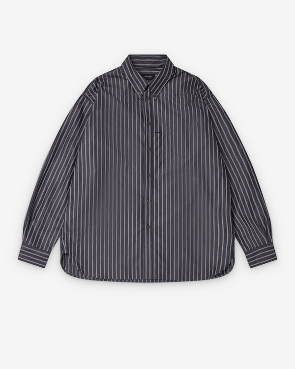 Willy Chavarria - Men's Veterano Shirt - (Black/White Stripe)