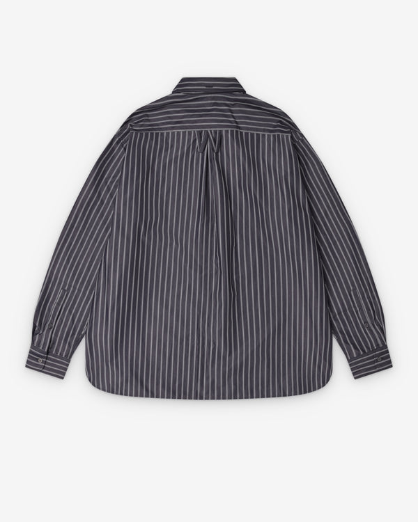 Willy Chavarria - Men's Veterano Shirt - (Black/White Stripe)