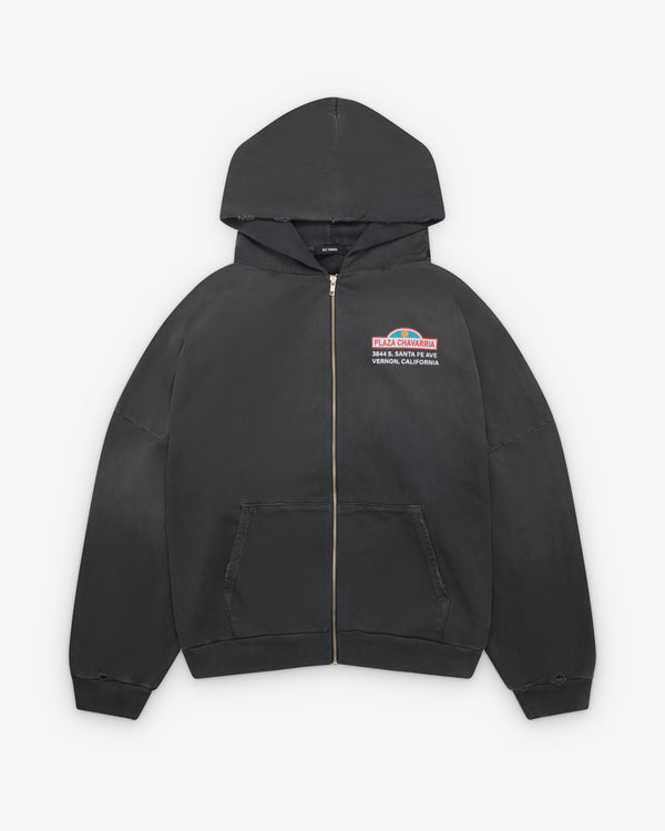Willy Chavarria - Men's Plaza Chavarria Hoodie - (Pirate Black)