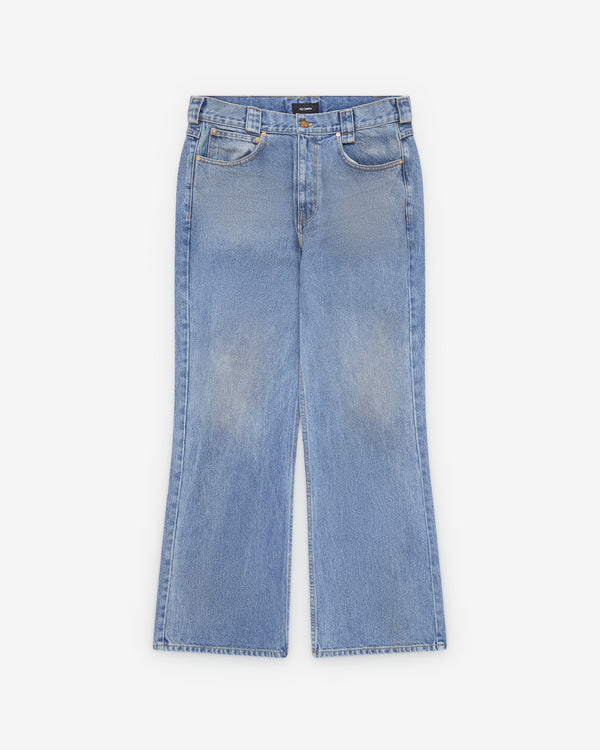 Willy Chavarria - Men's Flared Jeans - (Light Wash)