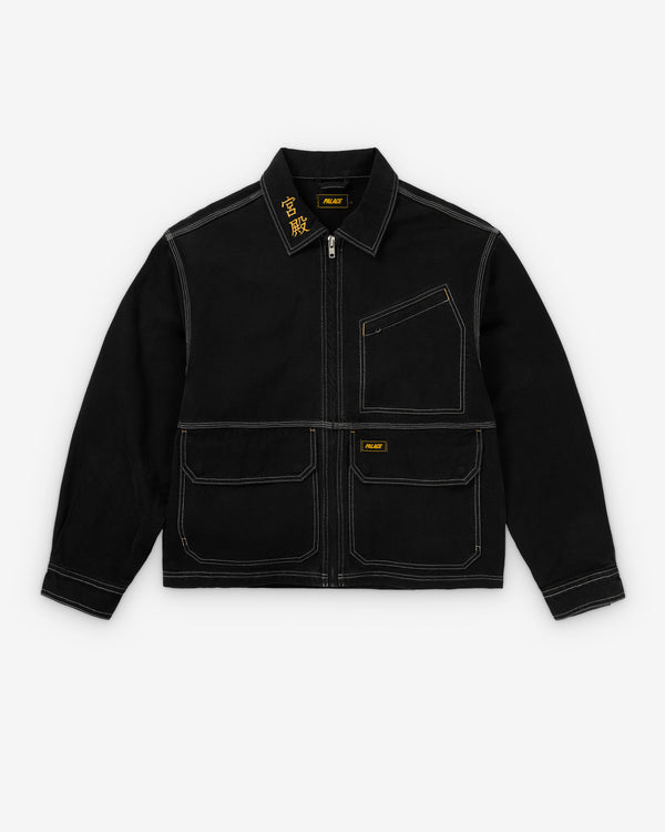 Palace - Men's Worker Jacket - (Black)