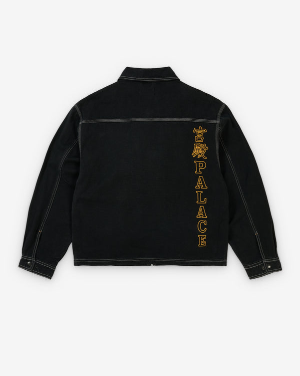 Palace - Men's Worker Jacket - (Black)