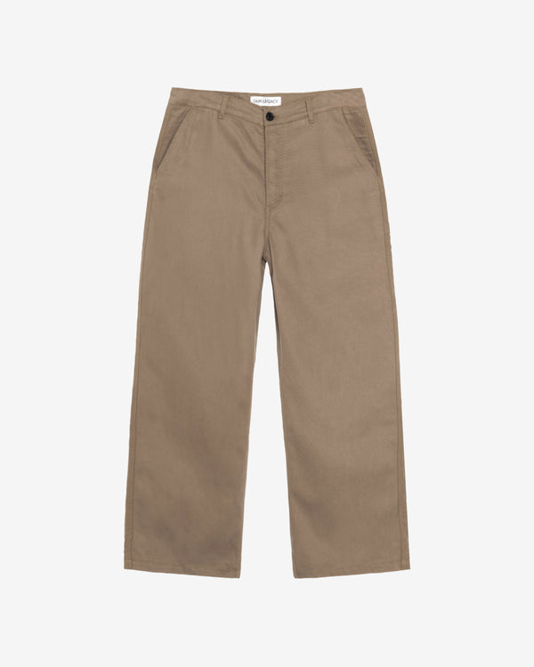 Stussy - Men's Our Legacy Work Shop Work Trouser Twill - (Olive Cavalry Twill)