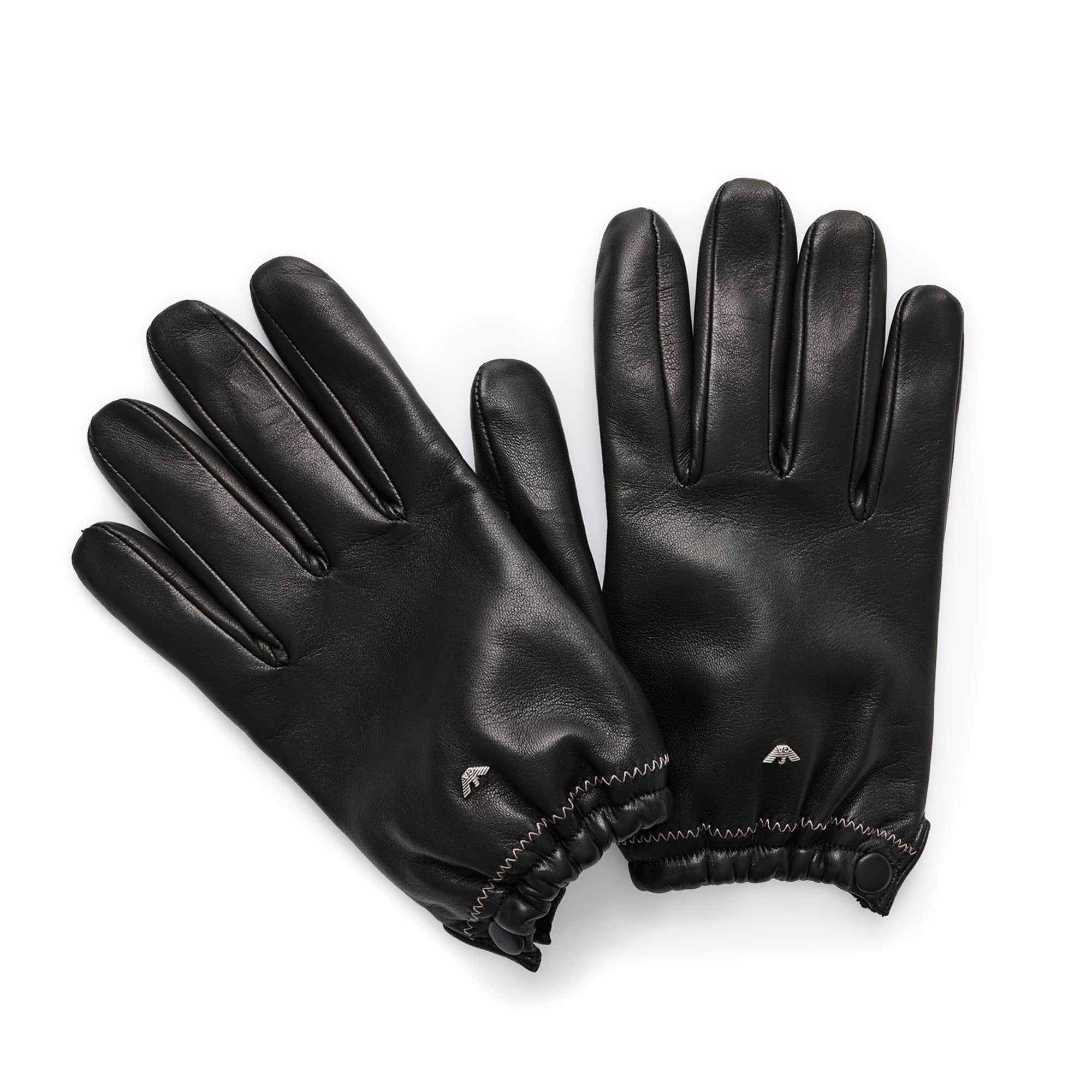 Our Legacy Work Shop - Armani Moto Gloves - (Liquirizia Leather) view 2