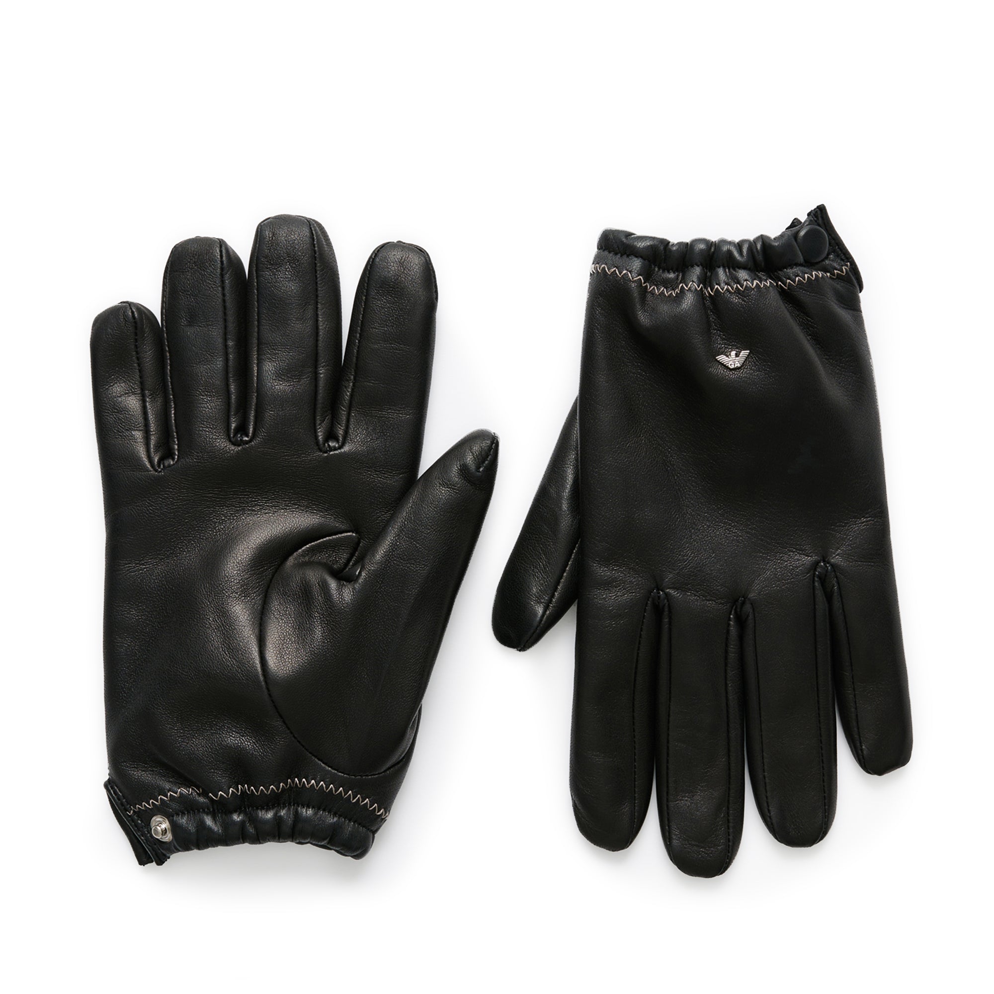 Our Legacy Work Shop - Armani Moto Gloves - (Liquirizia Leather) view 1