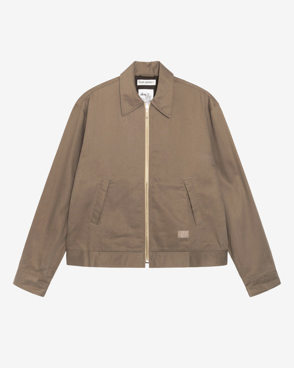 Stussy - Men's Our Legacy Work Shop Blouson Jacket - (Olive Cavalry Twill)