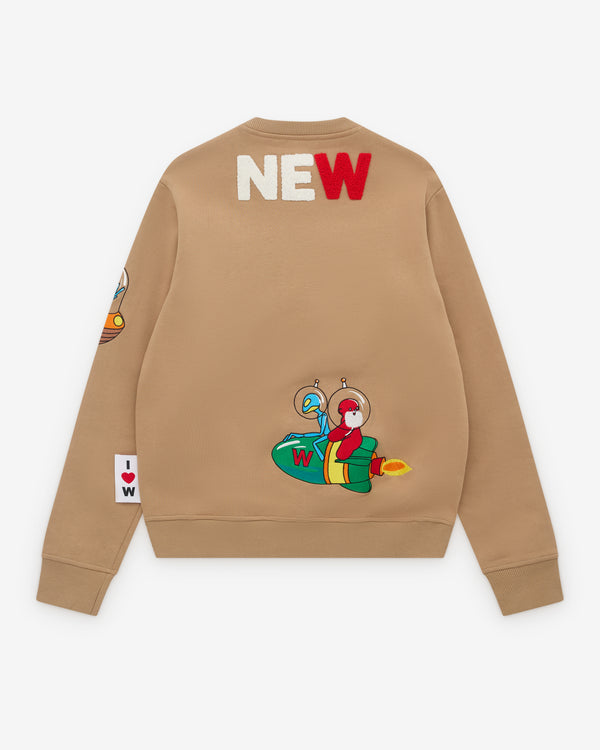 Walter Van Beirendonck - Men’s Alien Sweat - (Tan)