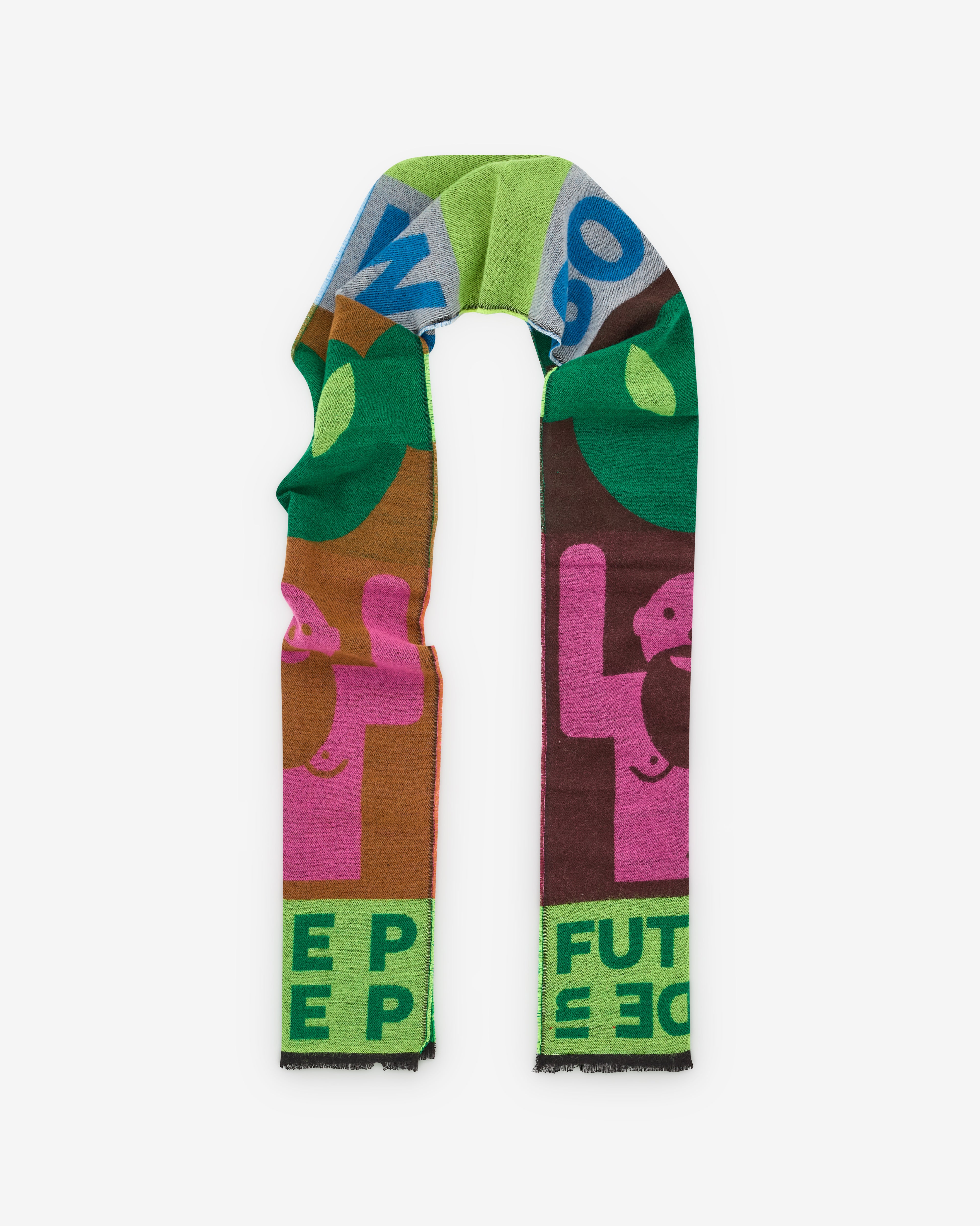 Walter Van Beirendonck: Men's Beep Beep Scarf Single (Multi