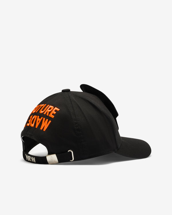 Walter Van Beirendonck - Men’s We Come In Peace Cap - (Black)
