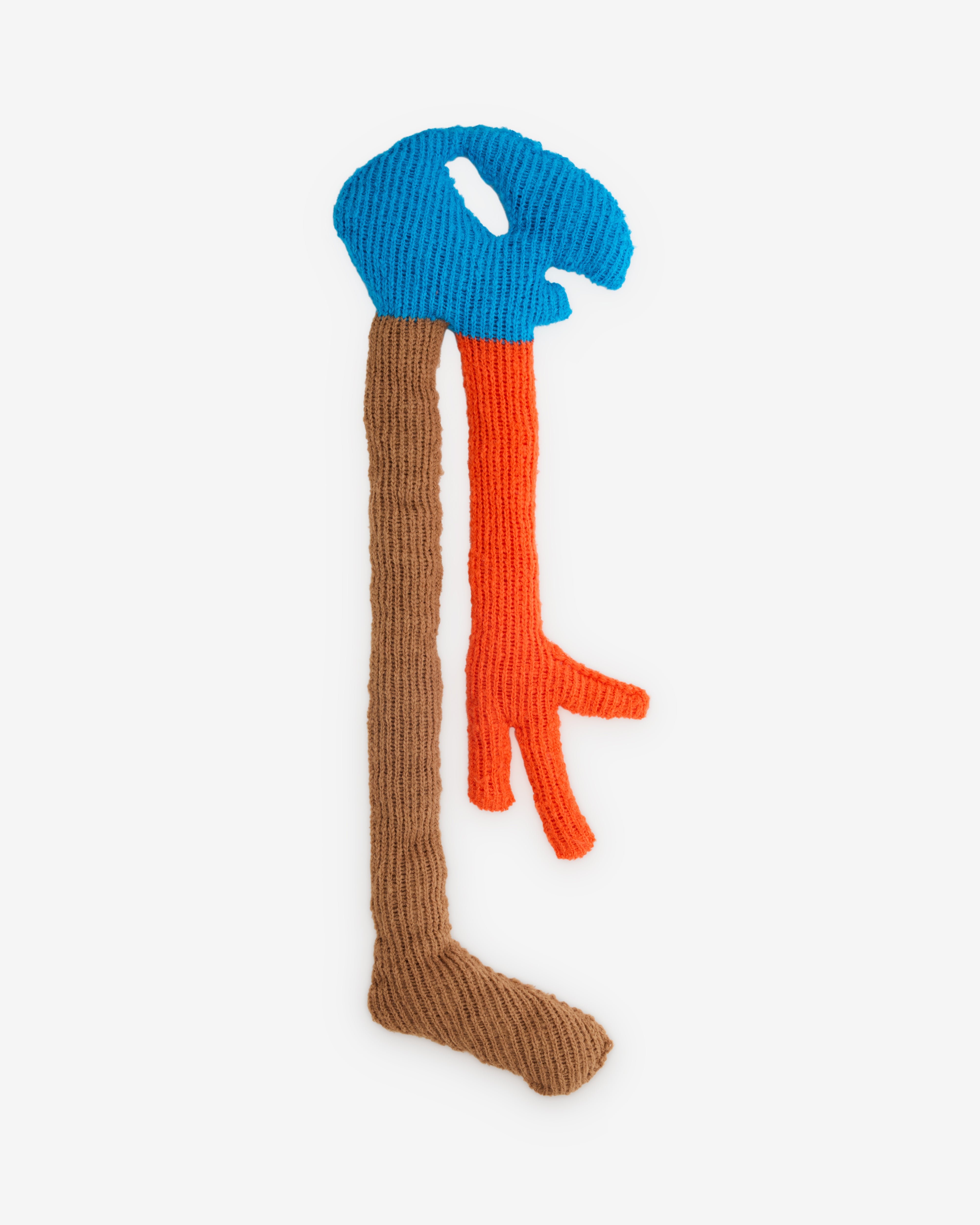 Walter Van Beirendonck: Men's Alien Knitted Scarf (Multi) | Dover