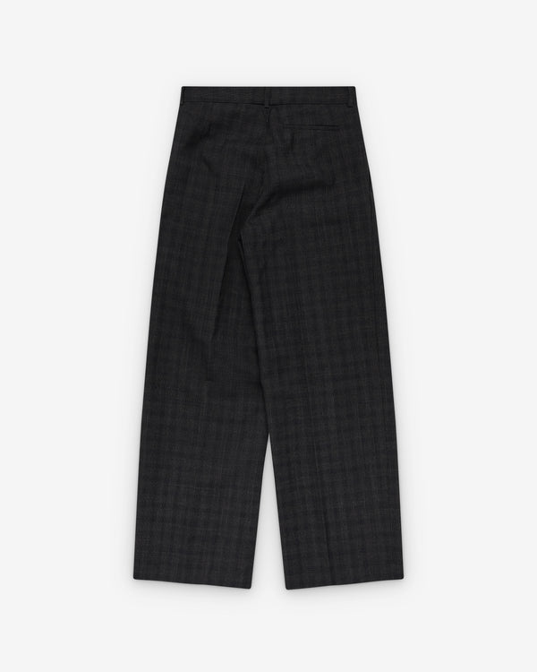 Walter Van Beirendonck - Men's Star Pants - (Dark Grey Check)