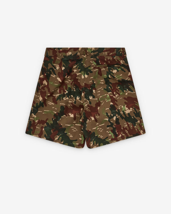 Walter Van Beirendonck - Men's Star Shorts - (Camo)