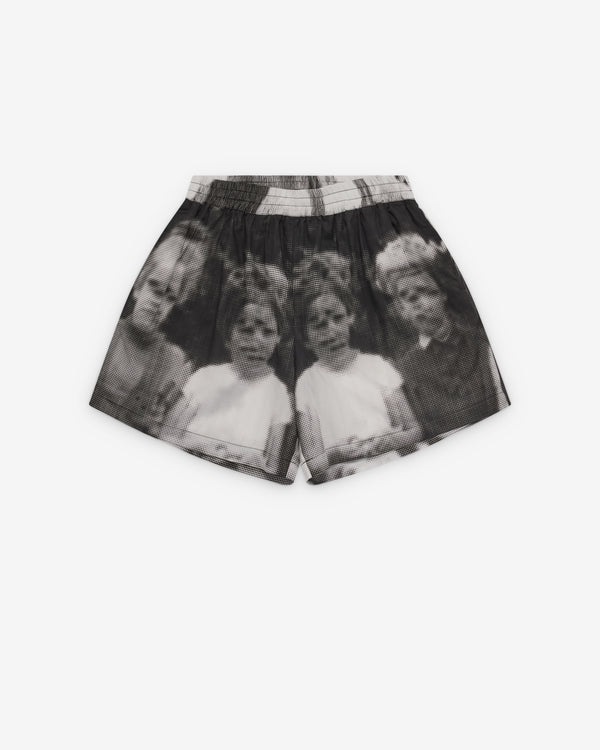 Walter Van Beirendonck - Men's Basic Shorts Glitch - (White Multi)