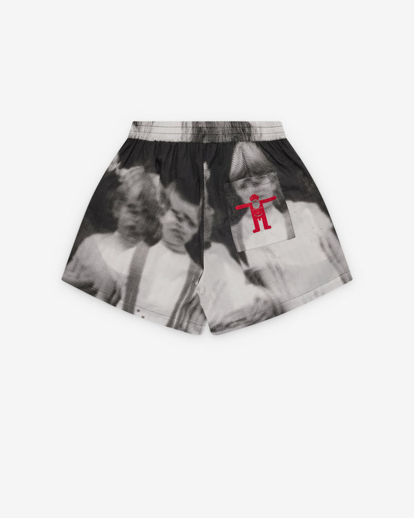 Walter Van Beirendonck - Men's Basic Shorts Glitch - (White Multi)