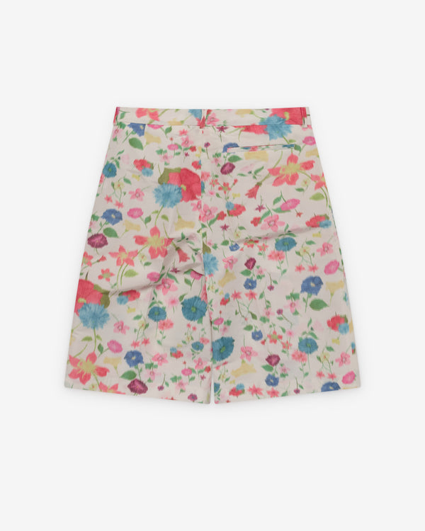 Walter Van Beirendonck - Men's Star Knee Pants - (White Multi)