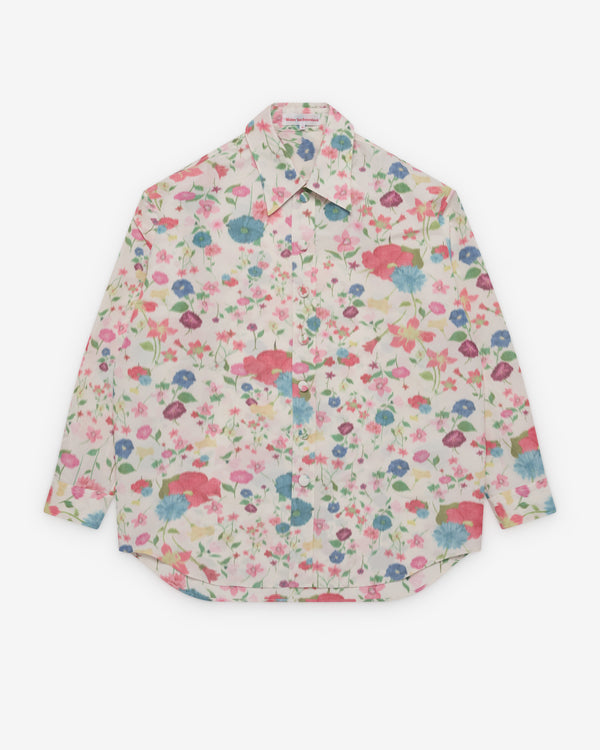 Walter Van Beirendonck - Men's Maxi Shirt - (Floral Print)