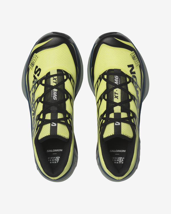 MM6 - Women's Salomon XT-6 Sneakers - (Sunny Lime/Black)