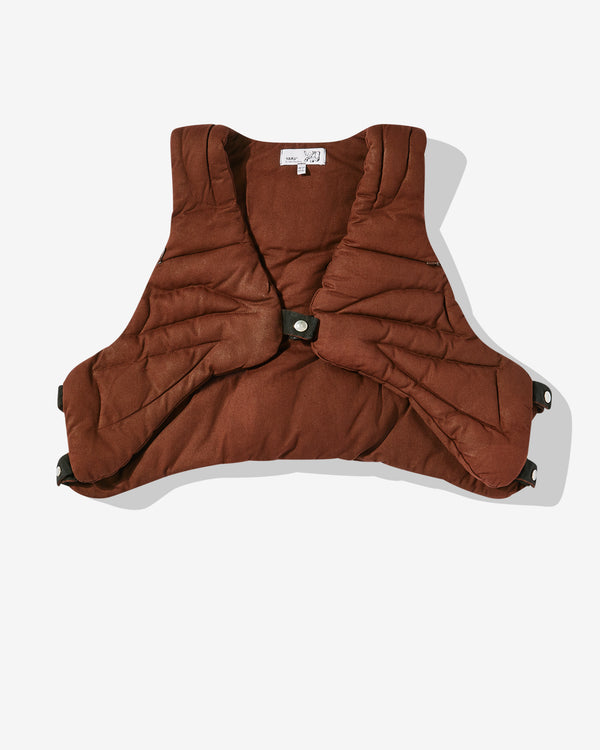 Yaku Stapleton - Men's Elli-Combat Gillet - (Brown)