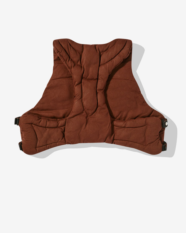 Yaku Stapleton - Men’s Elli-Combat Gillet - (Brown)