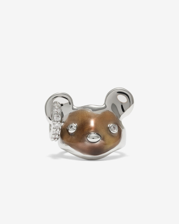 Yvmin - Resin Ugly Bear Ring - (Brown)