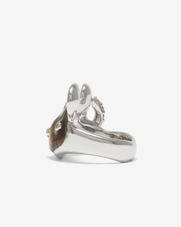 Yvmin - Resin Ugly Bear Ring - (Brown)