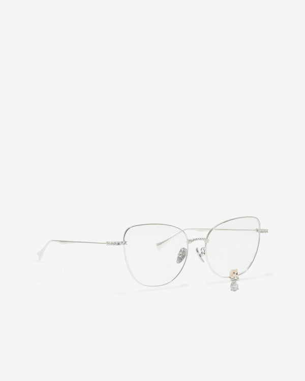 Yvmin - Bear Charm Glasses - (Silver)
