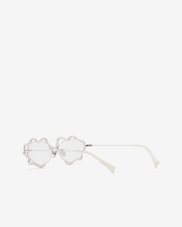 Yvmin - Women's Waving Pearl Glasses - (Silver)