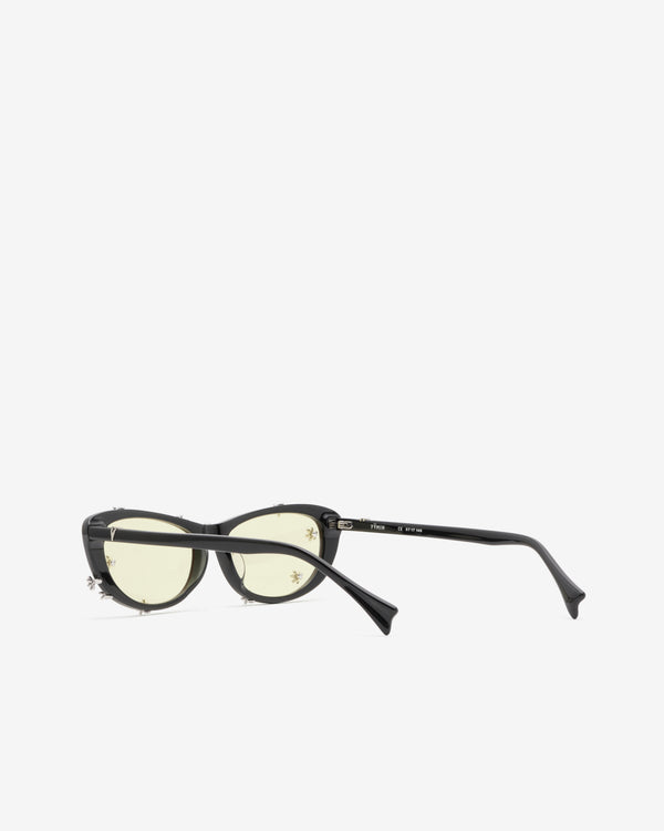 Yvmin - Women's Flower Sunglasses - (Yellow/Black)