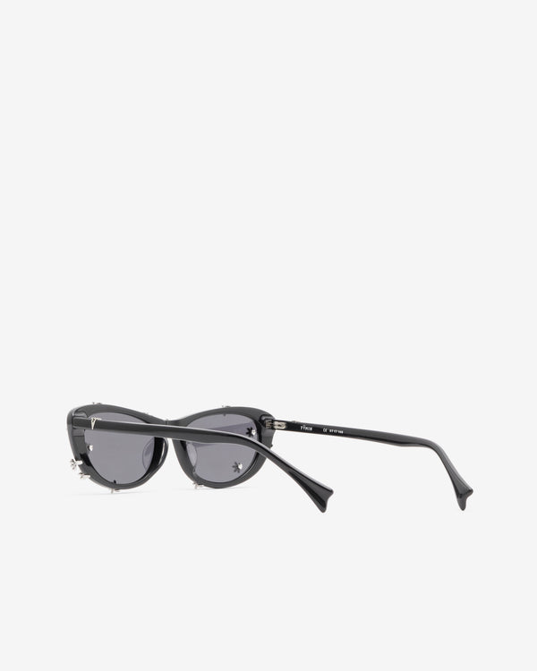 Yvmin - Women's Flower Sunglasses - (Black/Black)