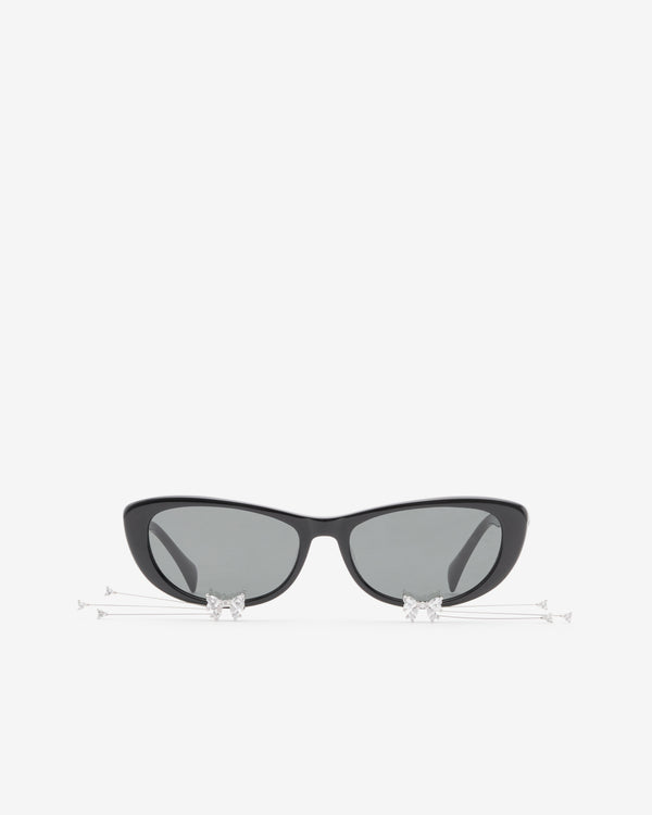 Yvmin - Women's Kitten Whisker Sunglasses - (Black)