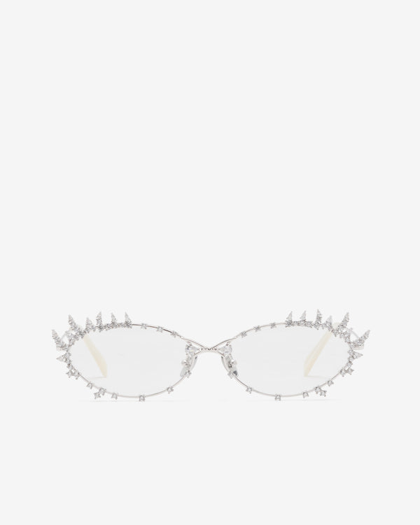 Yvmin - Women's Eyelash Glasses - (Silver)
