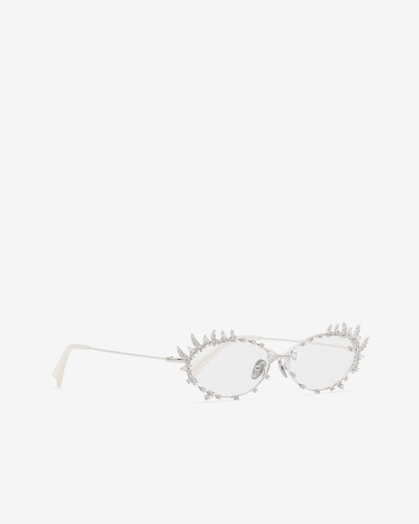 Yvmin - Women's Eyelash Glasses - (Silver)