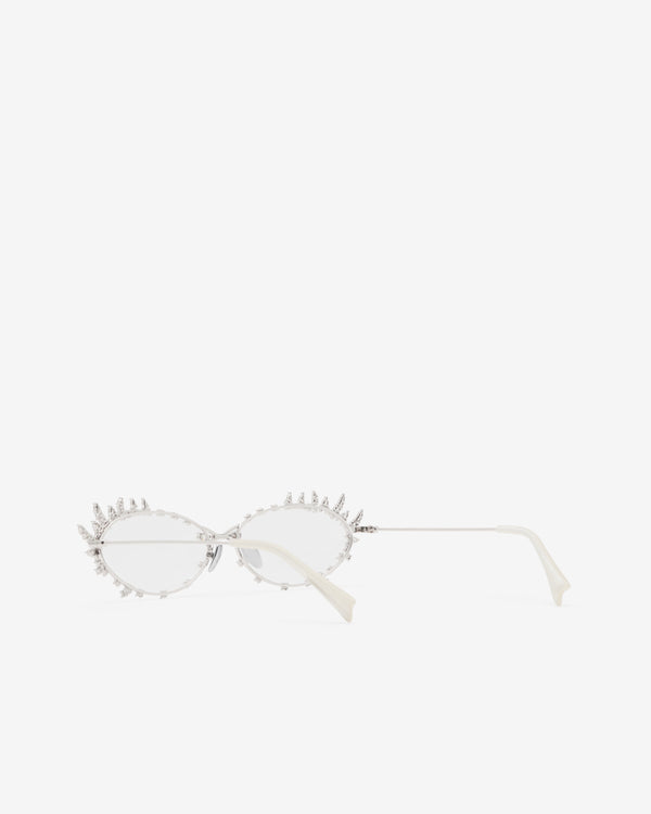 Yvmin - Women's Eyelash Glasses - (Silver)