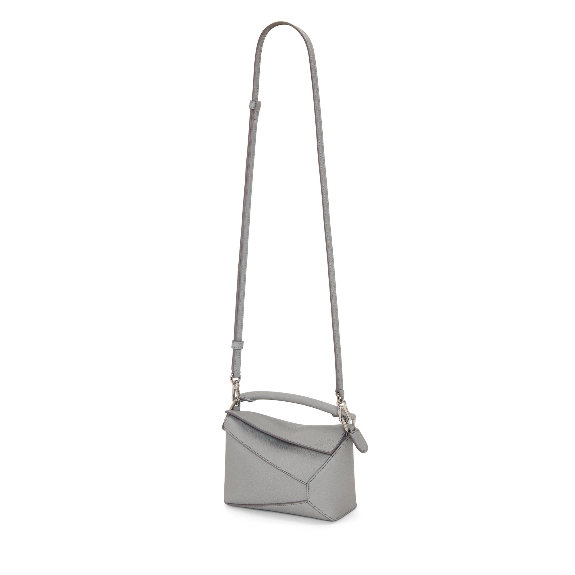 Loewe - Women’s Puzzle Edge Mini Bag - (Pearl Grey) view 2