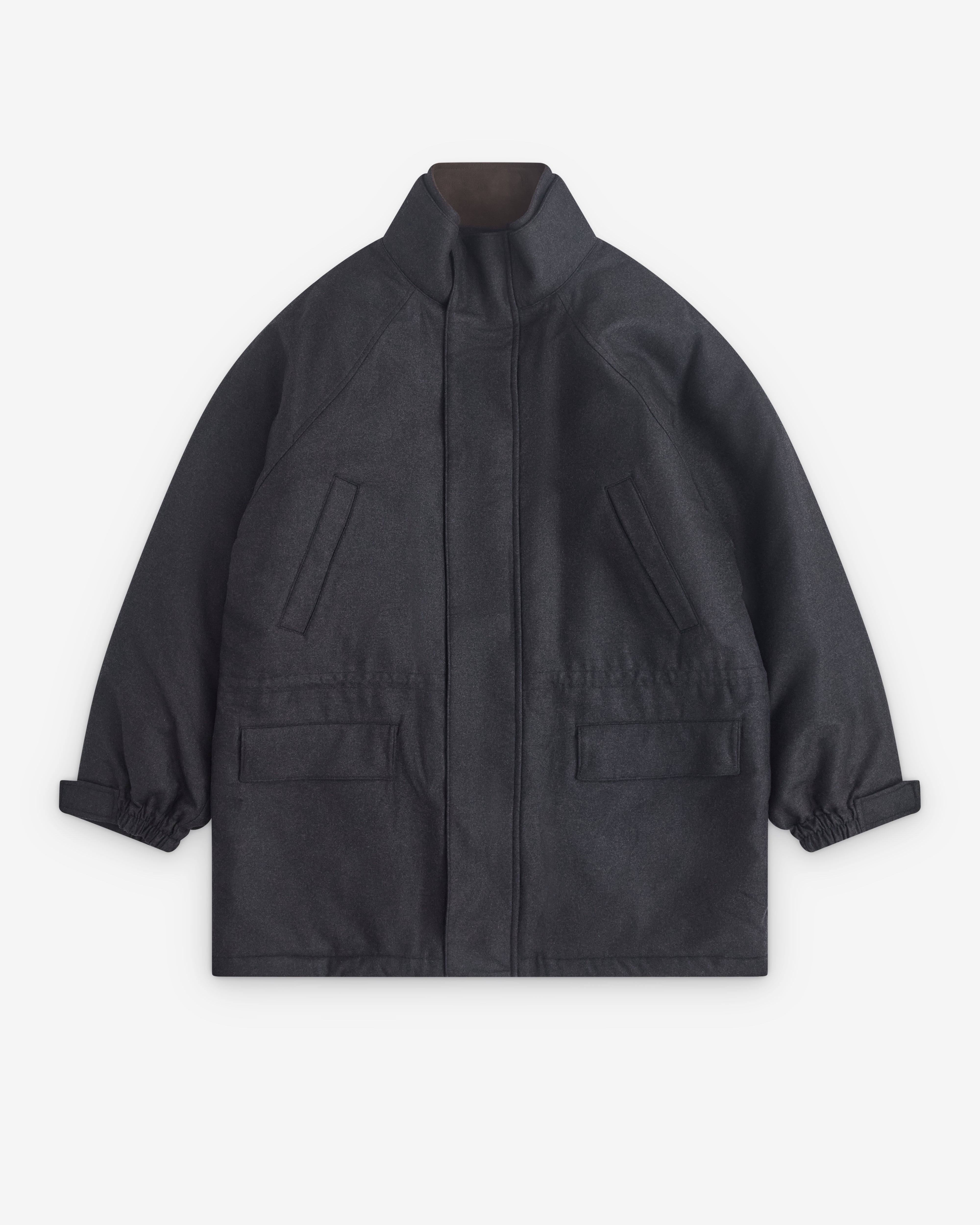 限定セール，送料無料】 AURALEE WOOL FULLINGFLANNEL STRIPEJACKET