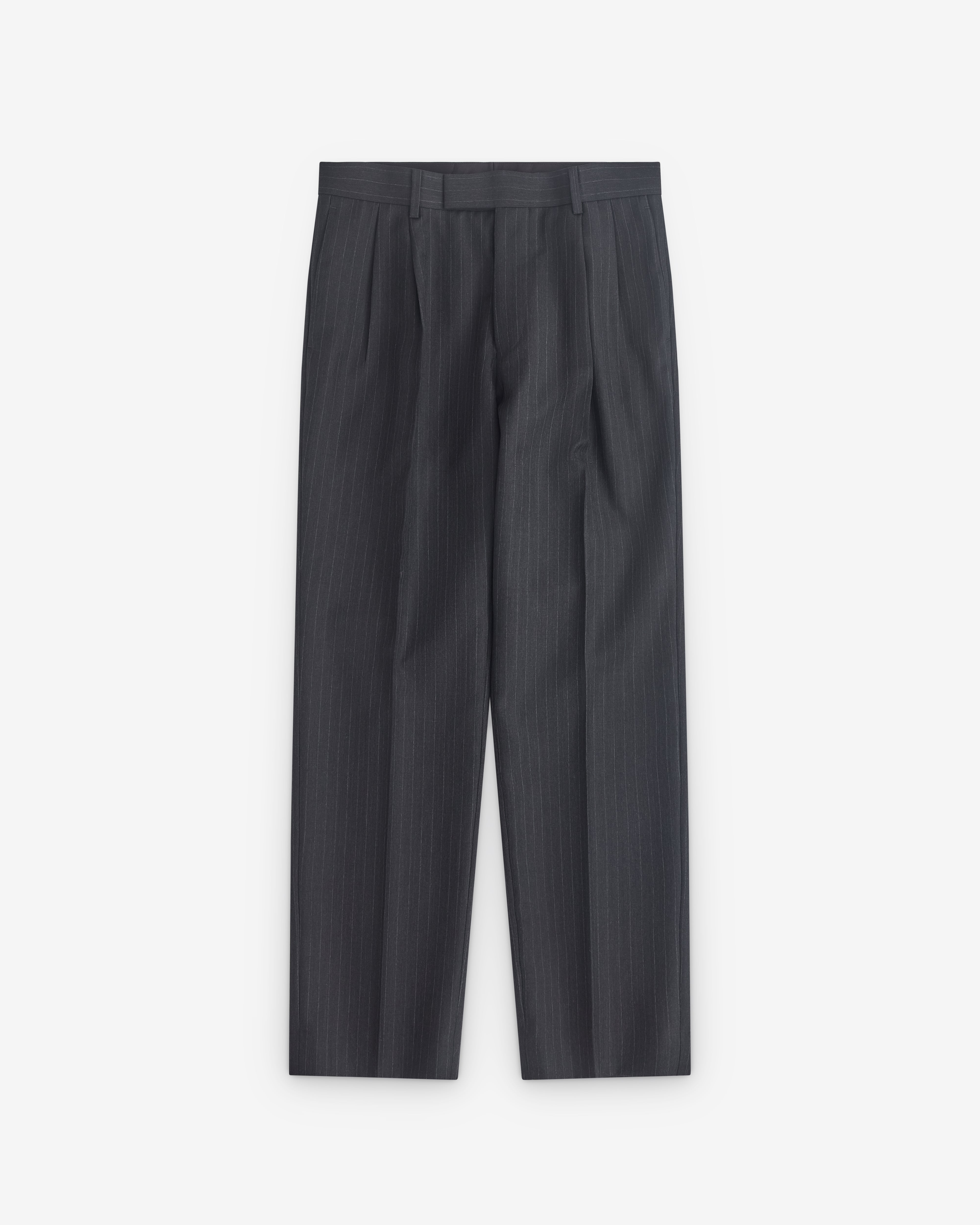 パンツ AURALEE BLUEFACED WOOL TWO-TUCK SLACKS BLUEFACED WOOL TWO-TUCK SLACKS - AURALEE Official Website