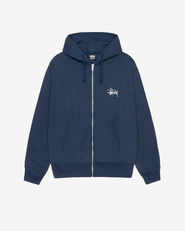 Stussy - Men's Basic Stussy Zip Hood - (Navy)