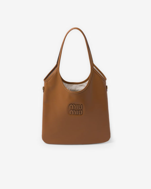 Miu Miu - Women's IVY Leather Bag - (Cognac)