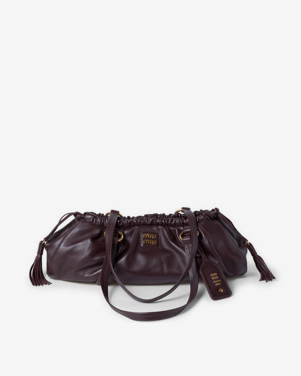 Miu Miu - Women's Joie Nappa Leather Bag - (Briarwood)