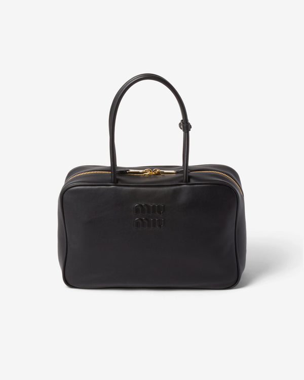 Miu Miu - Leather Beau Bag - (Black)