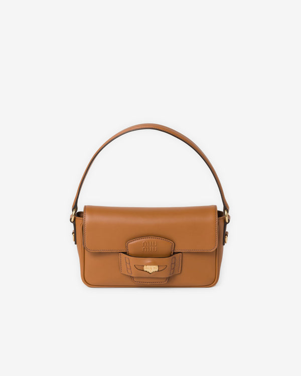 Miu Miu - Penny Leather Bag - (Cognac)