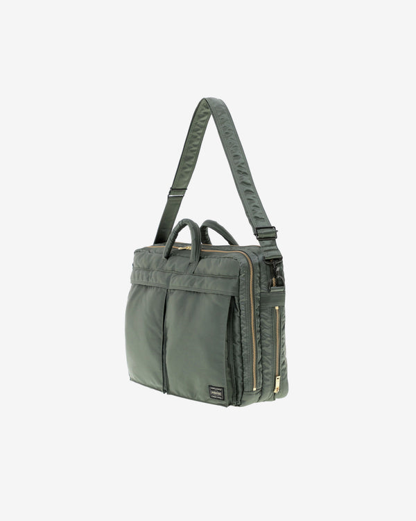 Porter Yoshida & Co. - Tanker 2Way Document Bag w Zip - (Green)