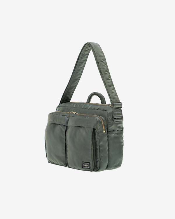 Porter Yoshida & Co. - Tanker Sling Bag w Zip (XL) - (Green)