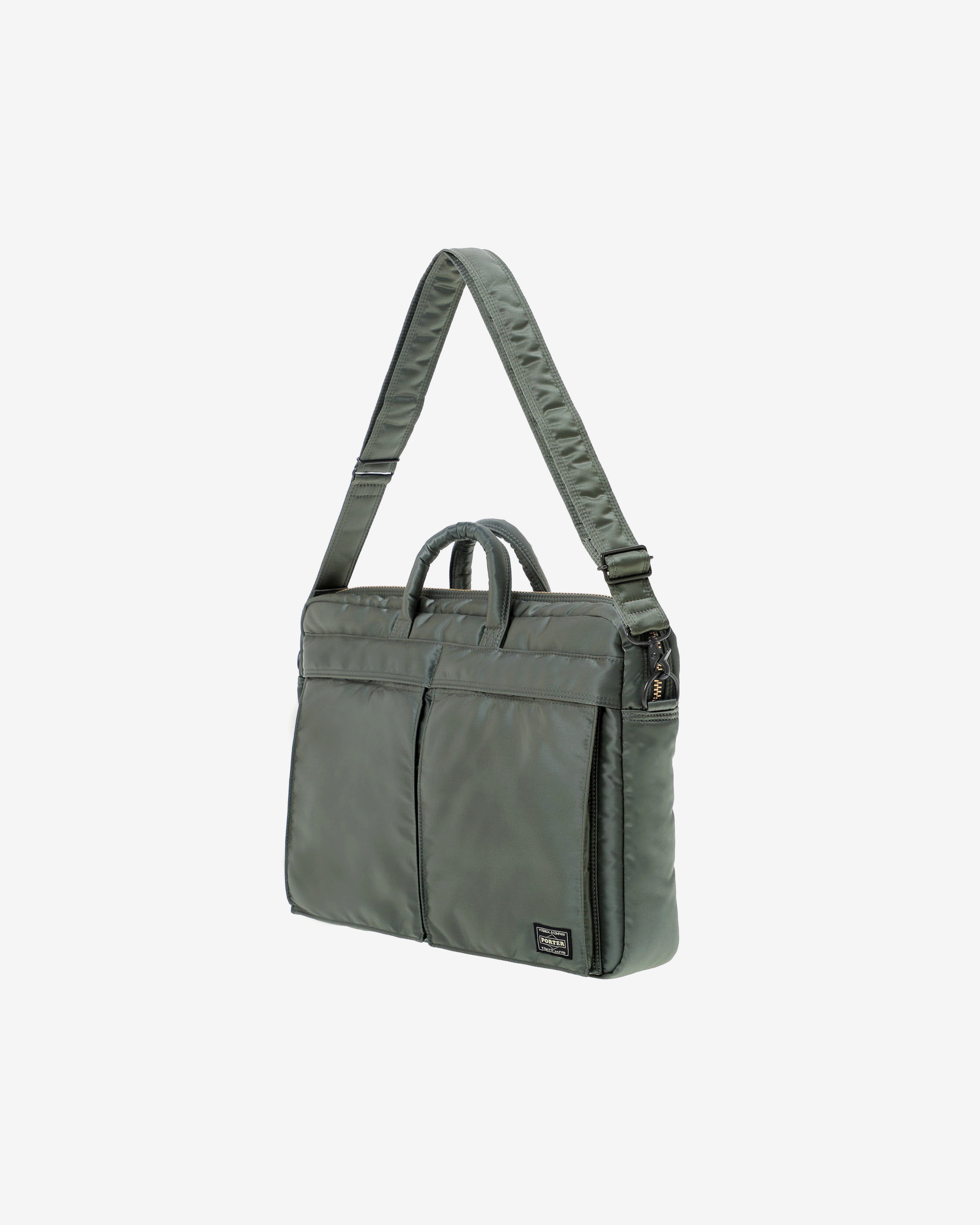Porter Yoshida & Co.: Tanker 2Way Document Bag (Green) | Dover