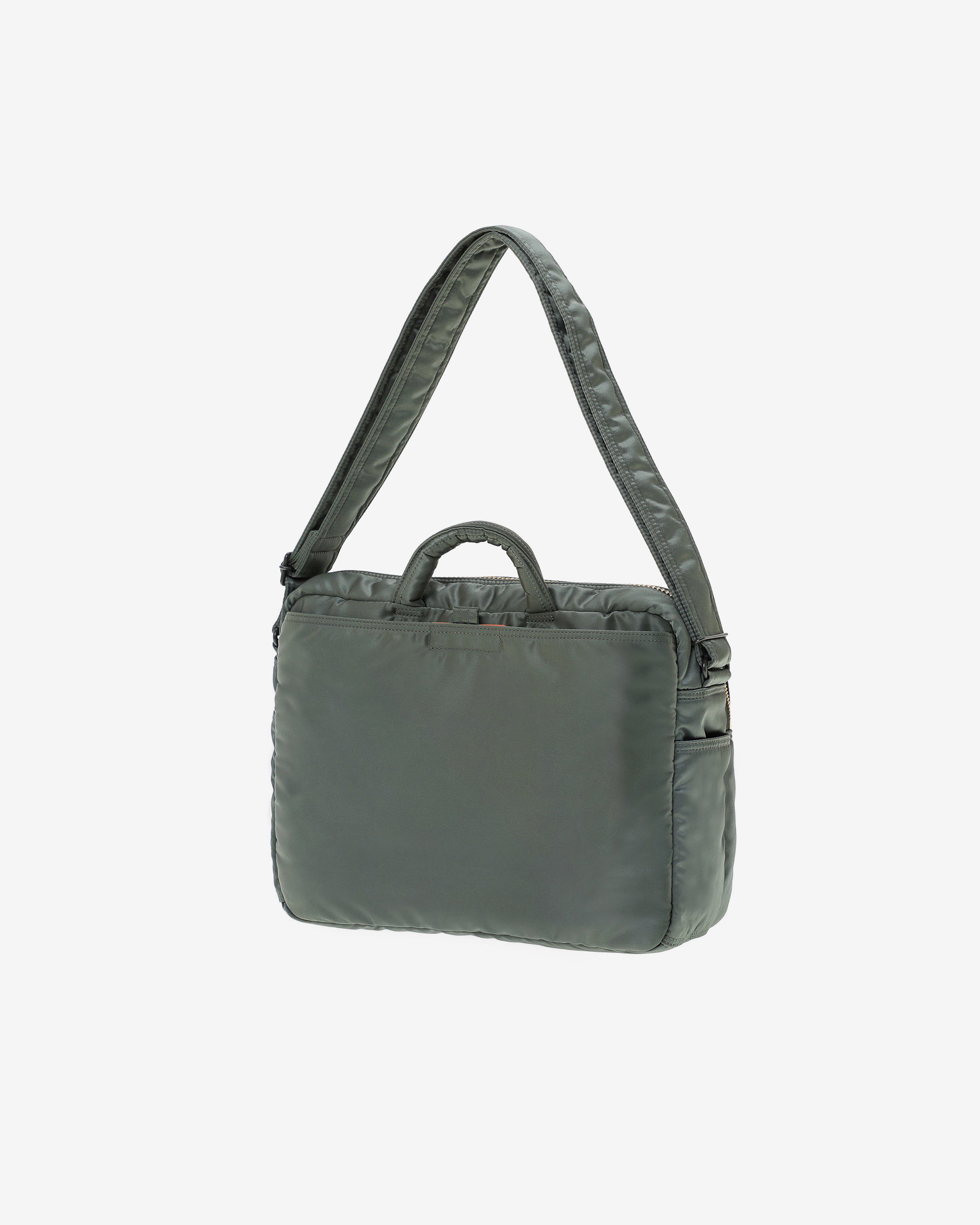 Porter Yoshida & Co.: Tanker Sling Bag w Zip (XL) (Green) | Dover